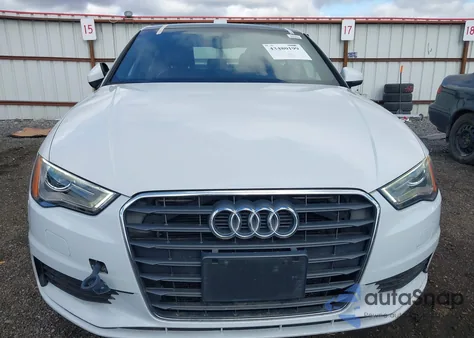 2015 Audi A3 2.0T Premium from USA, damaged, VIN WAUBFGFF1F1127870